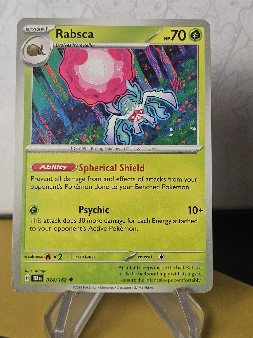 Rabsca 024/162 Pokemon TCG Common